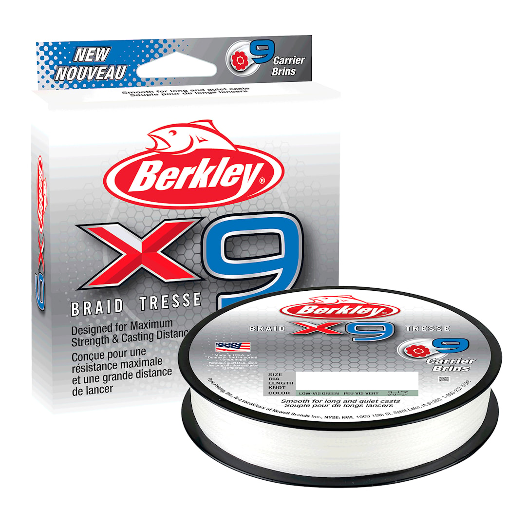 Berkley X9 Crystal 150 m flätlina