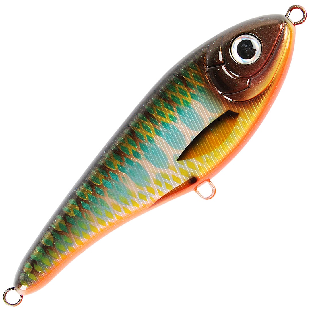 Strike Pro Buster Jerk Shallow Runner 15 cm jerkki Green Strike Pro Buster Jerk Shallow Runner 15 cm jerkki Green