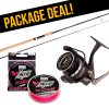 Abu Garcia Elite Max + Venturi UL haspelset med flätlina Abu Garcia Elite Max + Venturi UL haspelset med flätlina