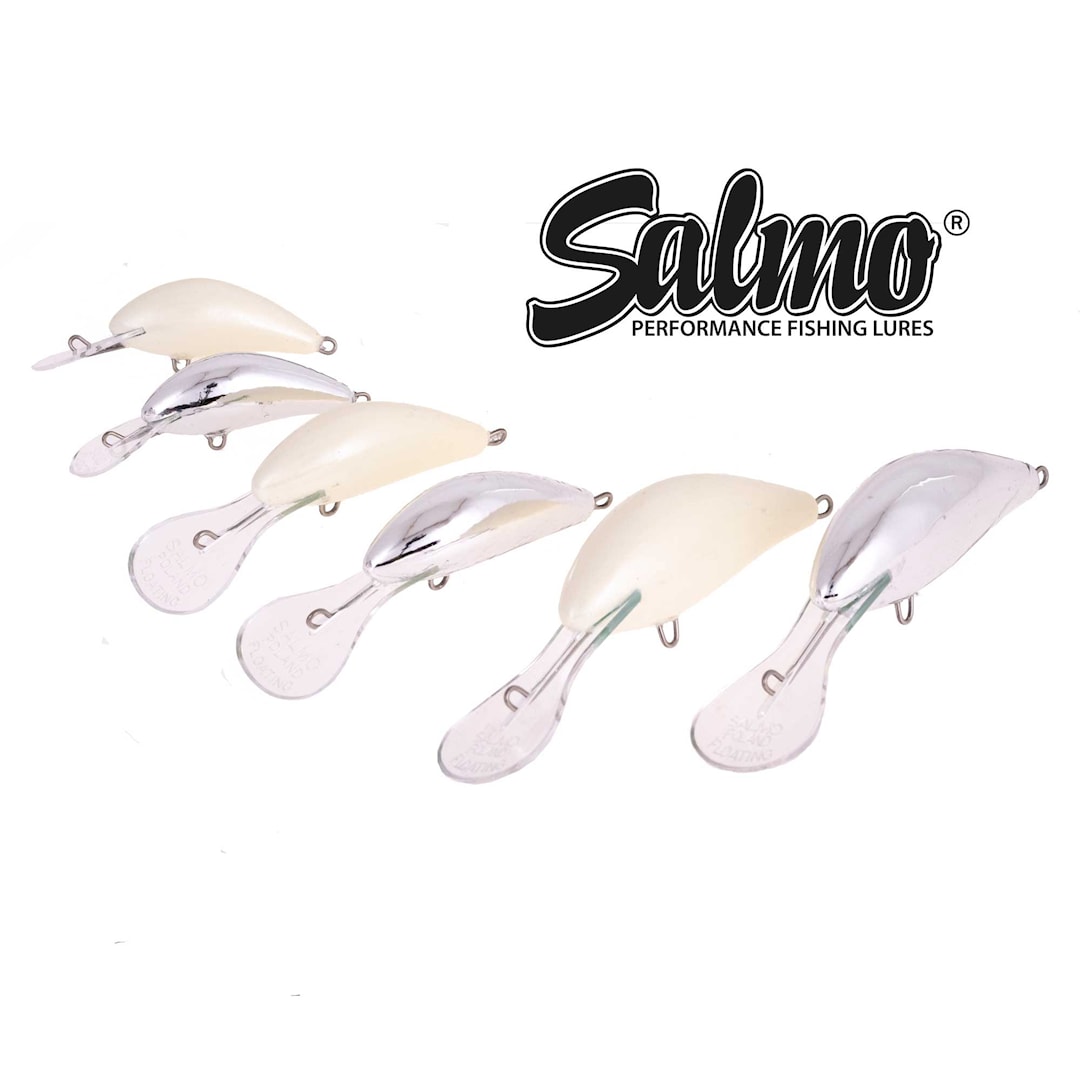Salmo Hornet 5F wobbler blanco 5 st/pkt Salmo Hornet 5F wobbler blanco 5 st/pkt