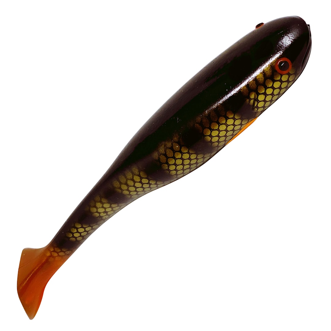 Gator Catfish Paddle 22 cm fiskjigg Black Perch Gator Catfish Paddle 22 cm fiskjigg Black Perch