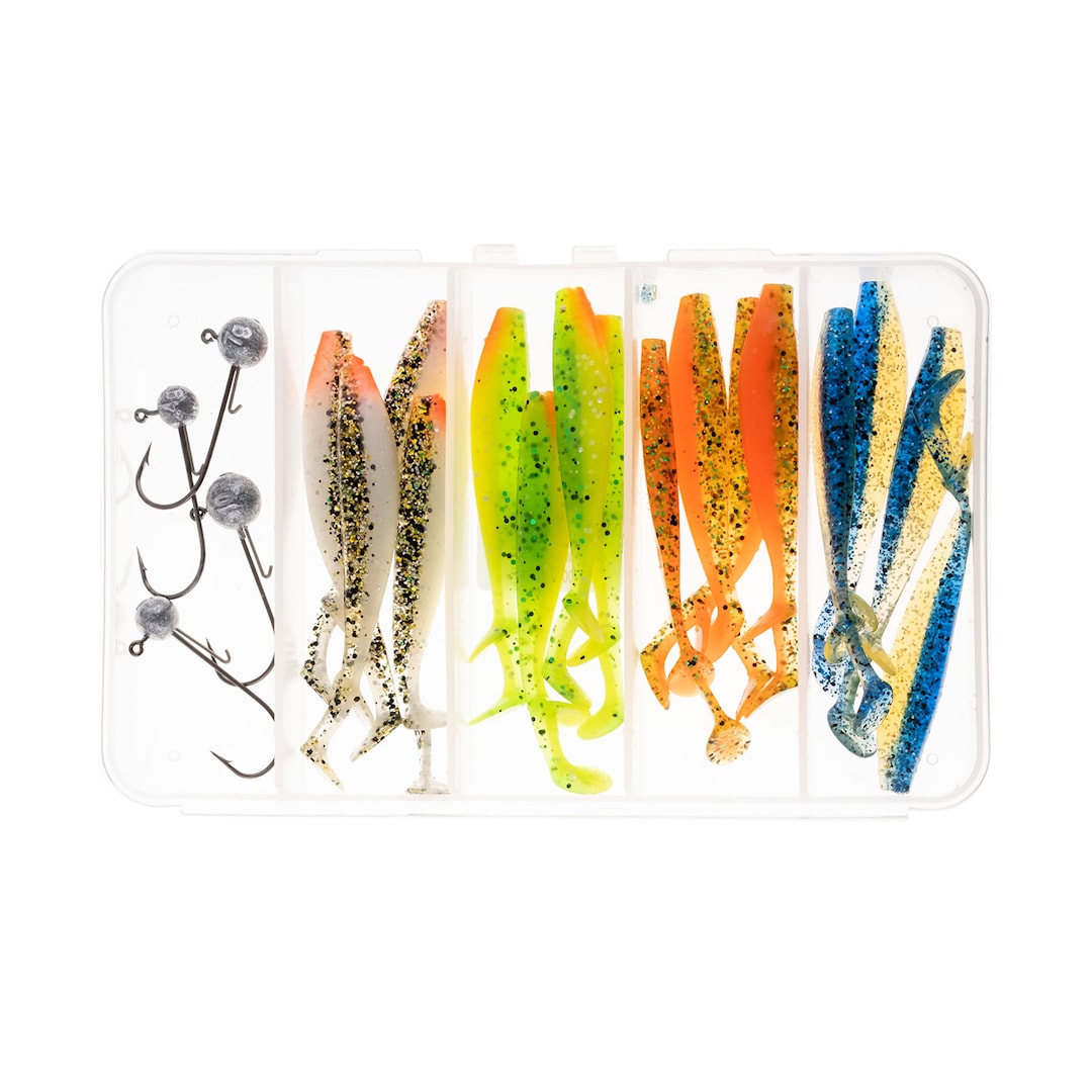 Veka Twin Tail 8 cm jiggsortiment 16st/pkt