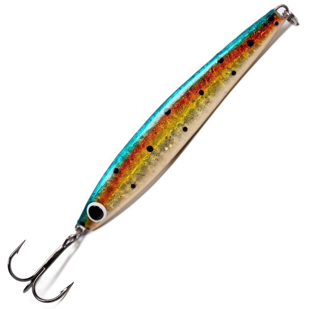 E.V. Trutta Pitkätuulenkala 11 cm 23 g lättat skeddrag Sateenkaarisilakka E.V. Trutta Pitkätuulenkala 11 cm 23 g lättat skeddrag Sateenkaarisilakka