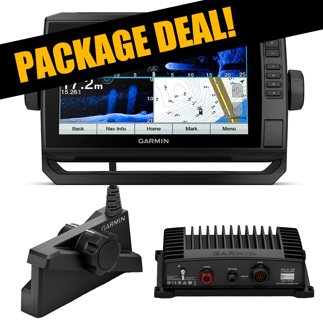 Garmin ECHOMAP 92sv UHD + LiveScope Plus livepaket Garmin ECHOMAP 92sv UHD + LiveScope Plus livepaket