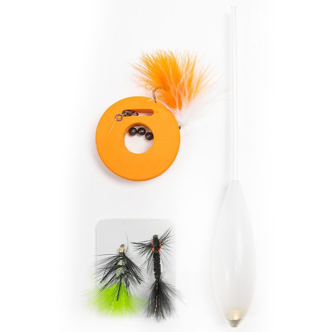 Fladen Bomb Float Set Seatrout & Rainbow kastflugeset Fladen Bomb Float Set Seatrout & Rainbow kastflugeset