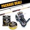 Daiwa Aird Pro Zander + Legalis LT haspelset med flätlina Daiwa Aird Pro Zander + Legalis LT haspelset med flätlina