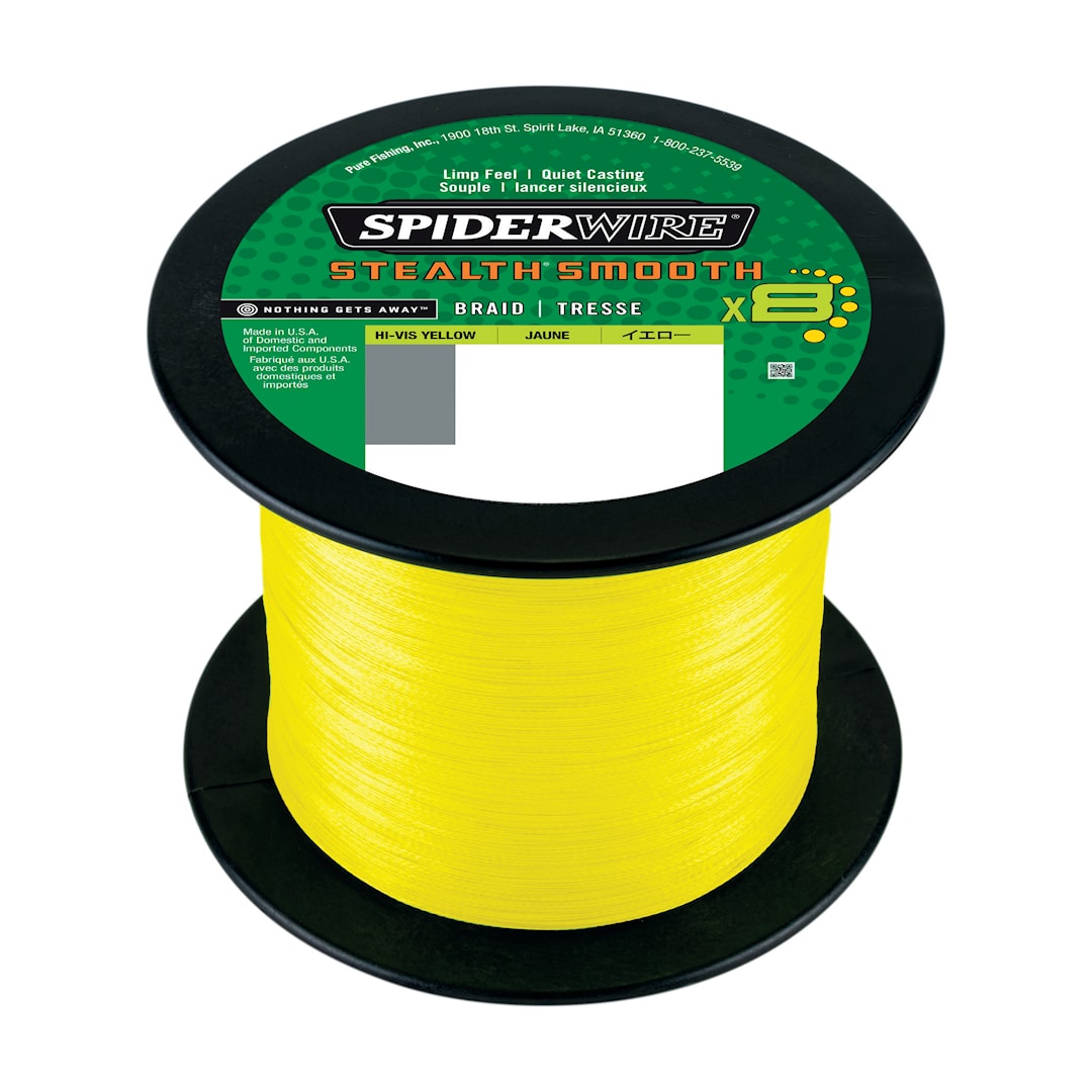 Spiderwire Smooth 8 gul 2000 m Spiderwire Smooth 8 gul 2000 m