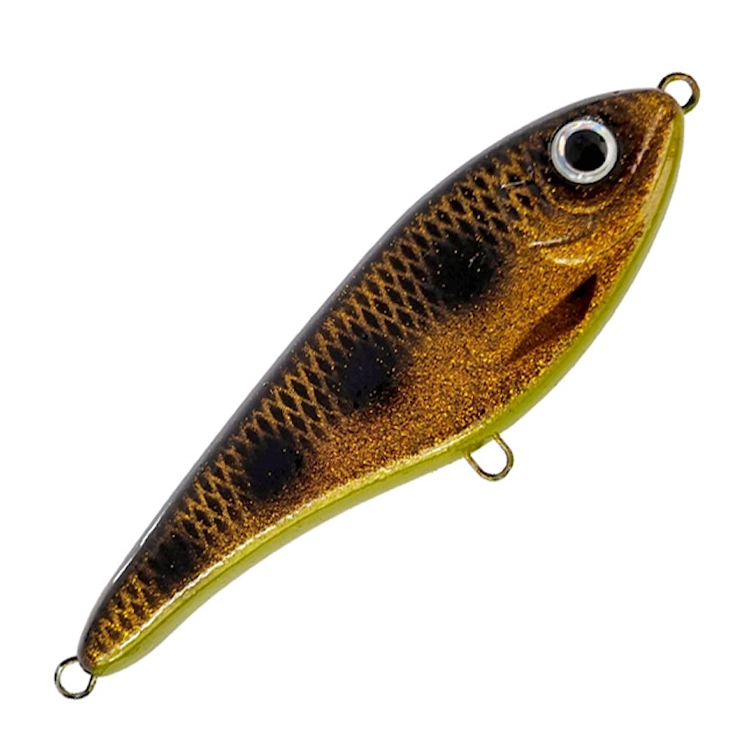 Strike Pro Buster Jerk Shallow Runner 15 cm jerkbait Spotted Bullhead C713F Strike Pro Buster Jerk Shallow Runner 15 cm jerkbait Spotted Bullhead C713F