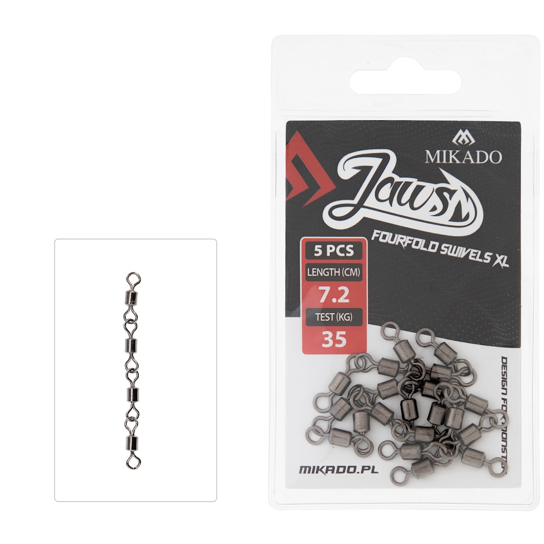 Mikado Jaws Quadruple XL kvadrupellekande 5 st/pkt