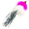 Spintube Pike 35 g kastfluga rosa/vit/holo silver tinsel Spintube Pike 35 g kastfluga rosa/vit/holo silver tinsel
