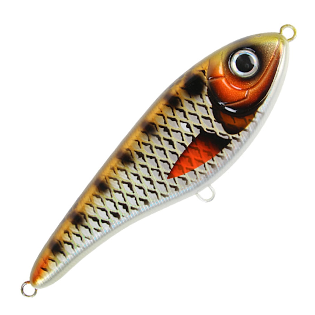 Strike Pro Buster Jerk sjunkande 15 cm jerkbait Golden Ridgeback Strike Pro Buster Jerk sjunkande 15 cm jerkbait Golden Ridgeback