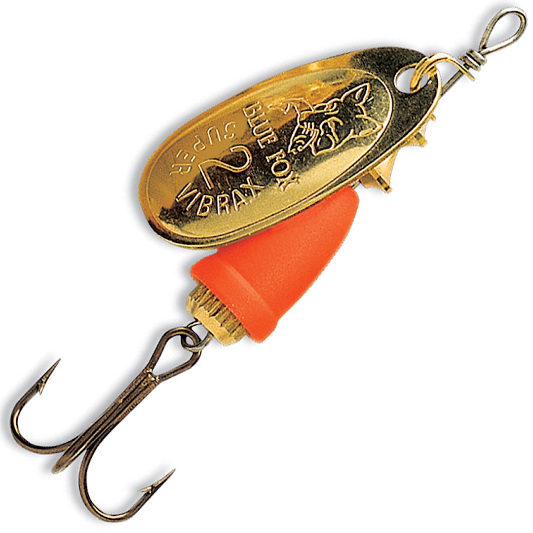 Blue Fox Vibrax Fluorescent 3 spinnare