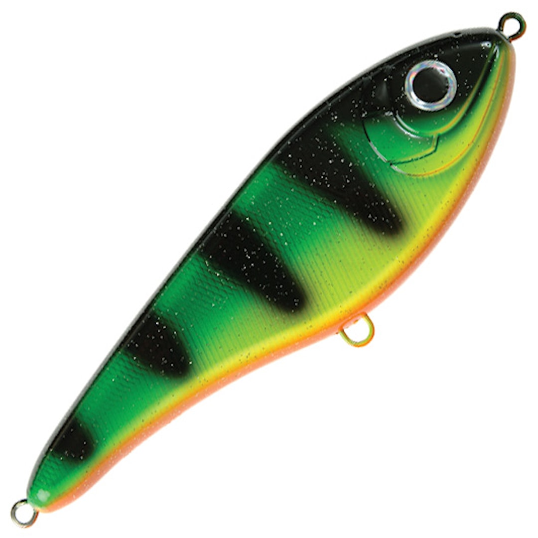 Strike Pro Buster Jerk sjunkande 15 cm jerkbait Fire Tiger Strike Pro Buster Jerk sjunkande 15 cm jerkbait Fire Tiger