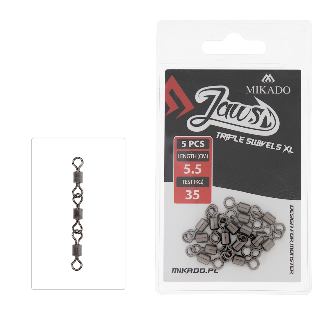 Mikado Jaws Triple XL trippellekande 5 st/pkt