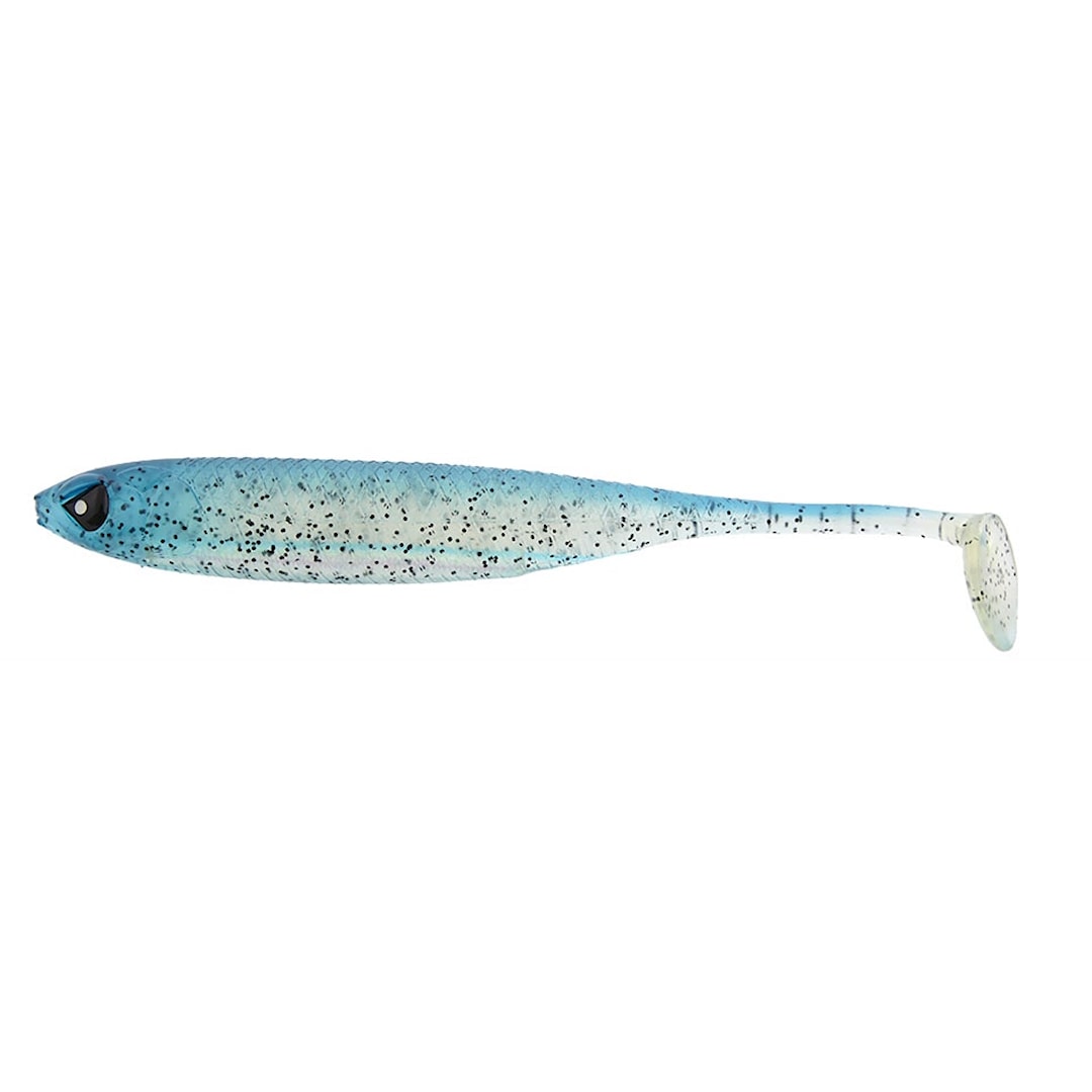 Lucky John 3D Makora Shad Tail 3" fiskjigg 7 st/pkt