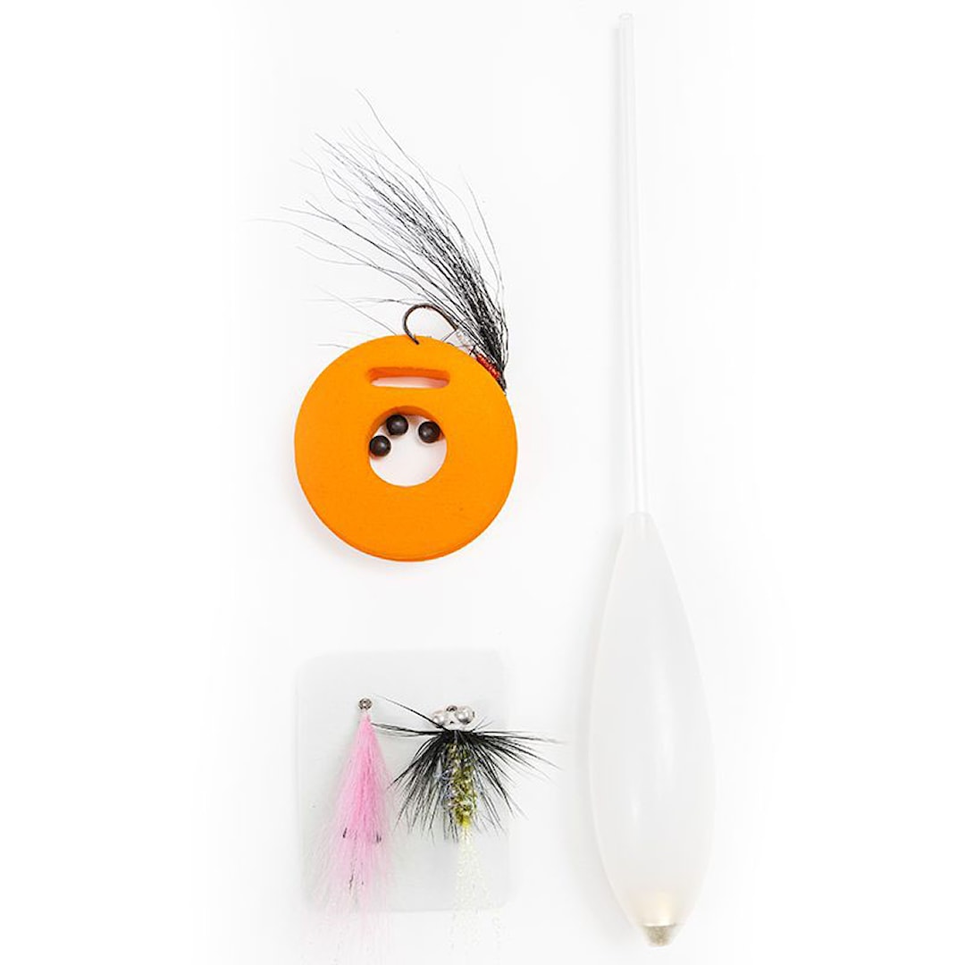 Fladen Bomb Float Set Seatrout & Rainbow kastflugeset Fladen Bomb Float Set Seatrout & Rainbow kastflugeset