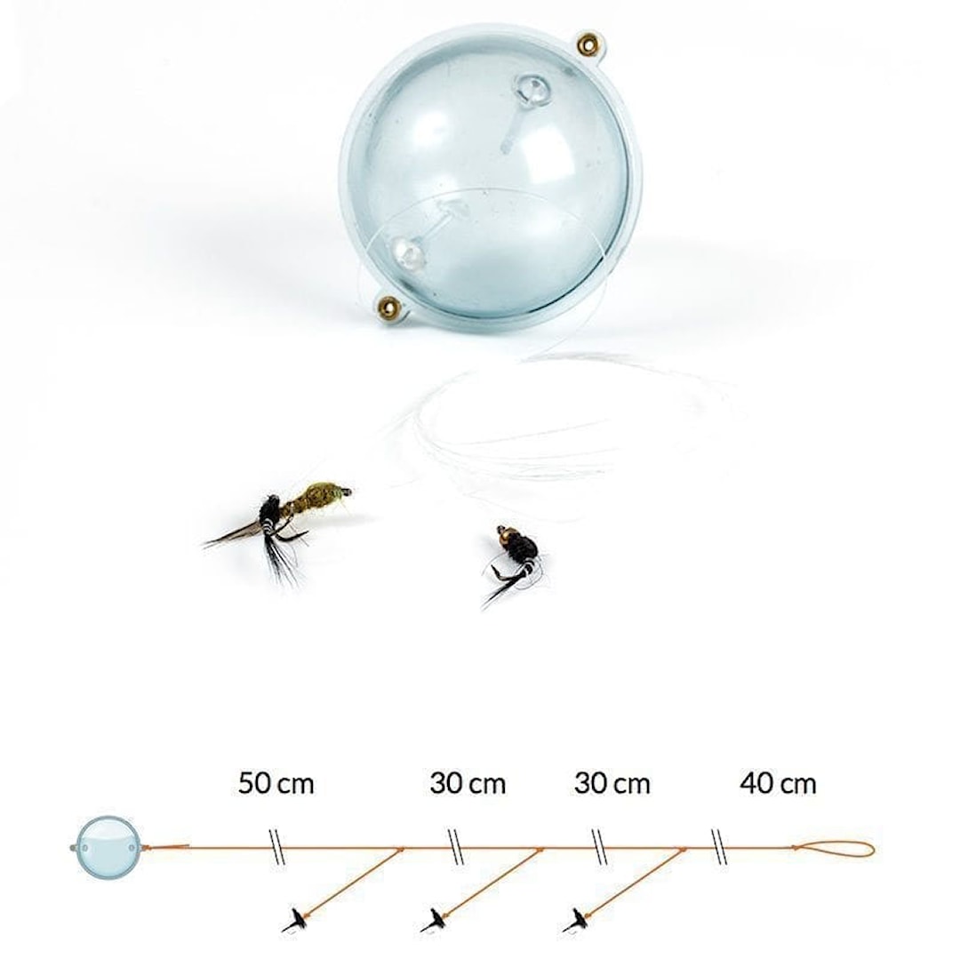 Fladen Fly Cast Kit Nymphs kastflugeset