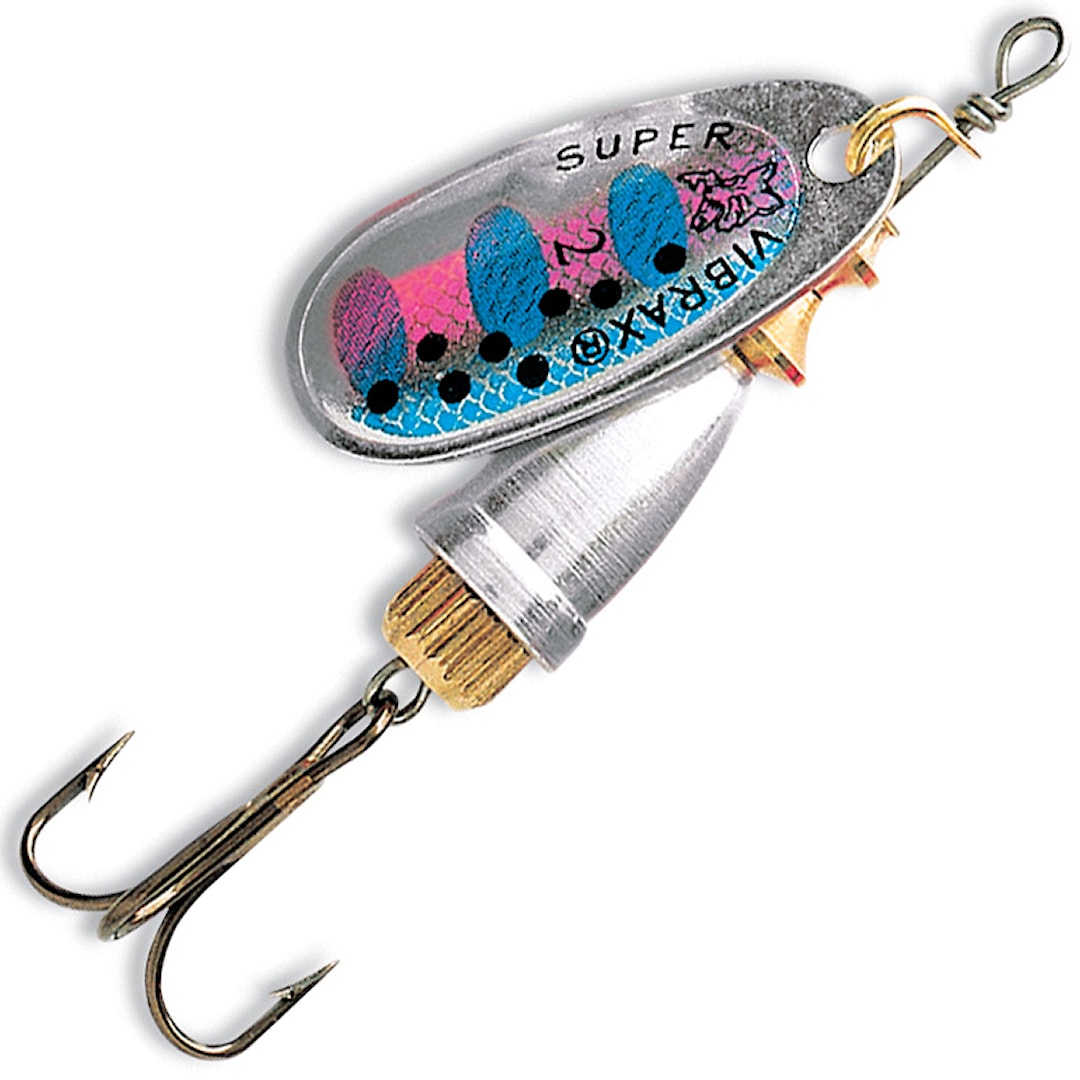 Blue Fox Vibrax Fluorescent 3 spinnare