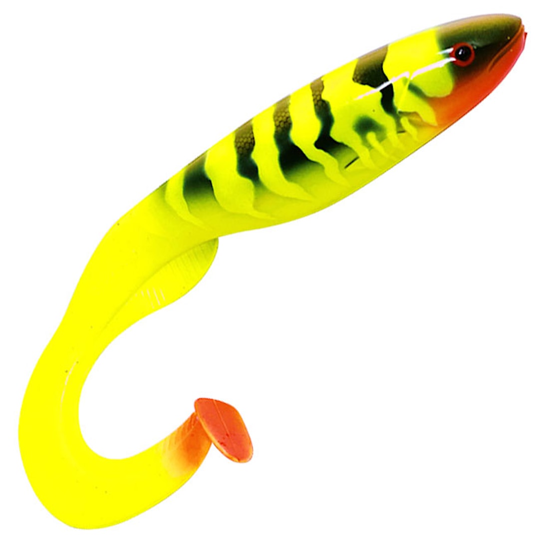 Gator Catfish 25 cm fiskjigg Hot Burbot UV Gator Catfish 25 cm fiskjigg Hot Burbot UV
