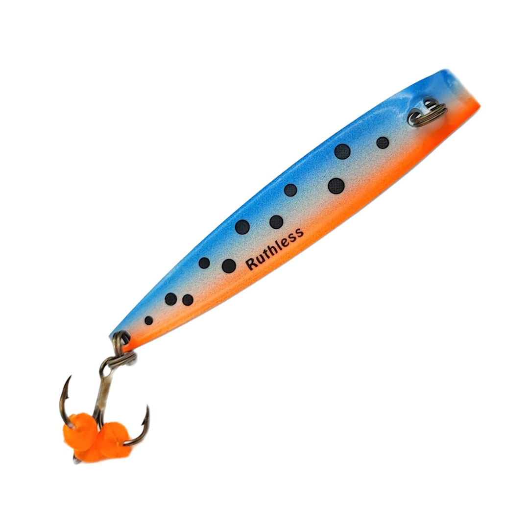 Ruthless vertikalpirk 85 mm Blue Ruthless vertikalpirk 85 mm Blue