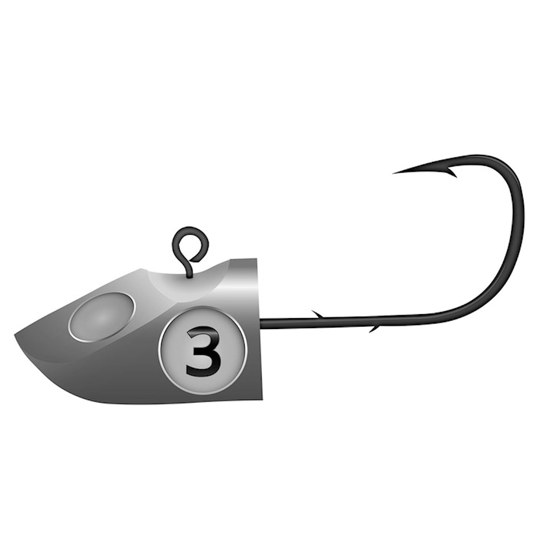K.P Baits Micro jiggskalle 3 g 5st/pkt