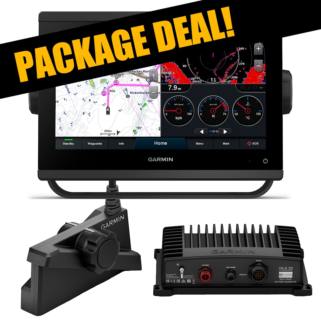 Garmin GPSMAP 923 + LiveScope Plus livepaket Garmin GPSMAP 923 + LiveScope Plus livepaket