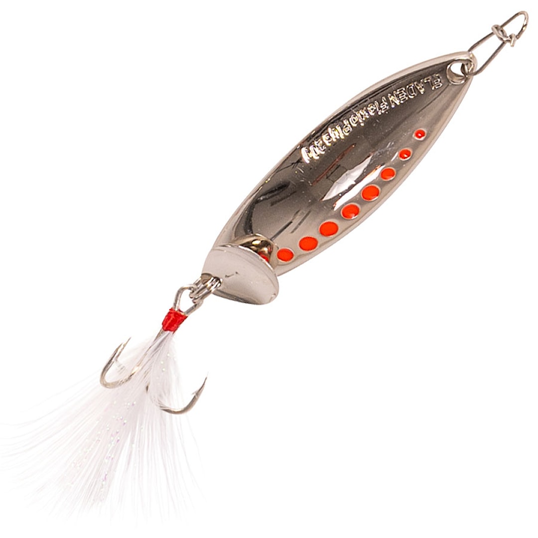 Maxximus Flexio Plus 10 g skeddrag Silver Red Dots