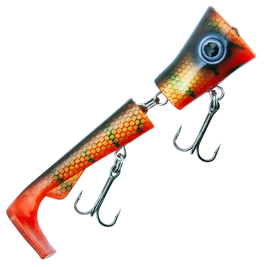 Svartzonker Ugly Louis Junior 10 cm Red Tiger Svartzonker Ugly Louis Junior 10 cm Red Tiger