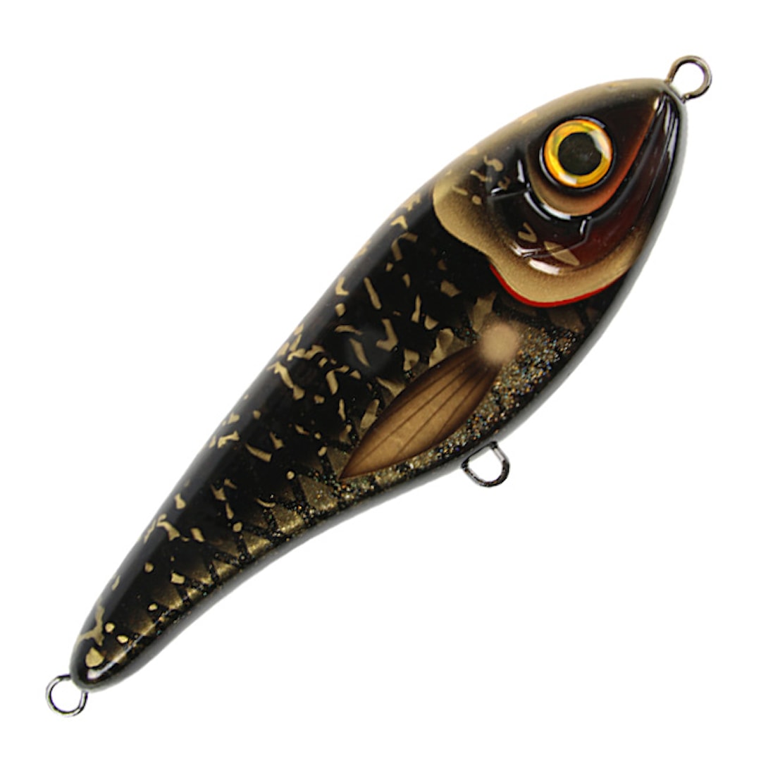 Strike Pro Buster Jerk sjunkande 15 cm jerkbait Black Shadow Strike Pro Buster Jerk sjunkande 15 cm jerkbait Black Shadow