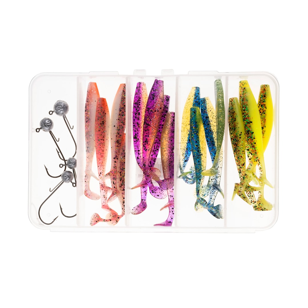 Veka Twin Tail 8 cm jiggsortiment 16st/pkt