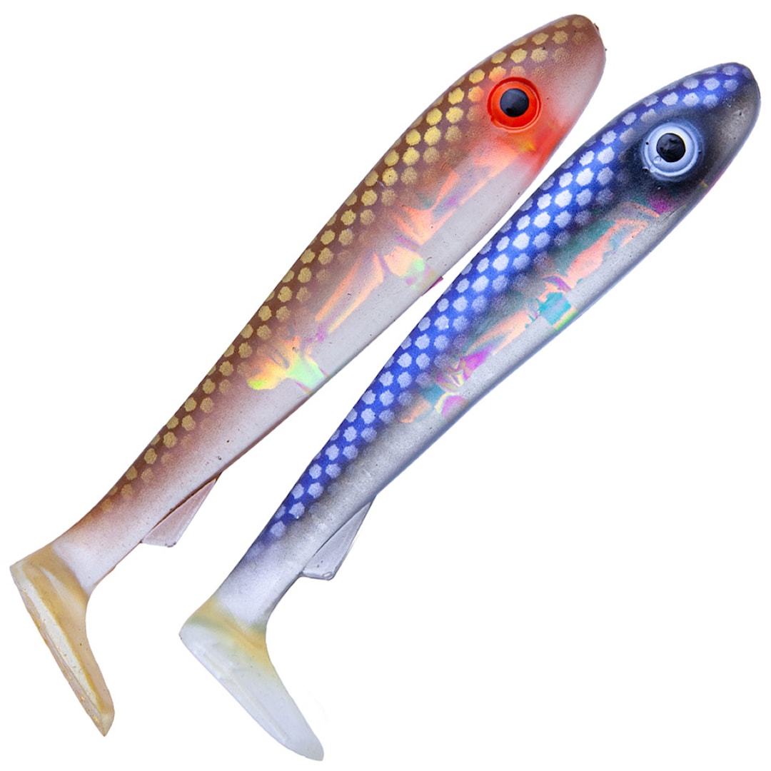 Svartzonker Big McRubber 25 cm UV Series fiskjigg 2 st/pkt Svartzonker Big McRubber 25 cm UV Series fiskjigg 2 st/pkt