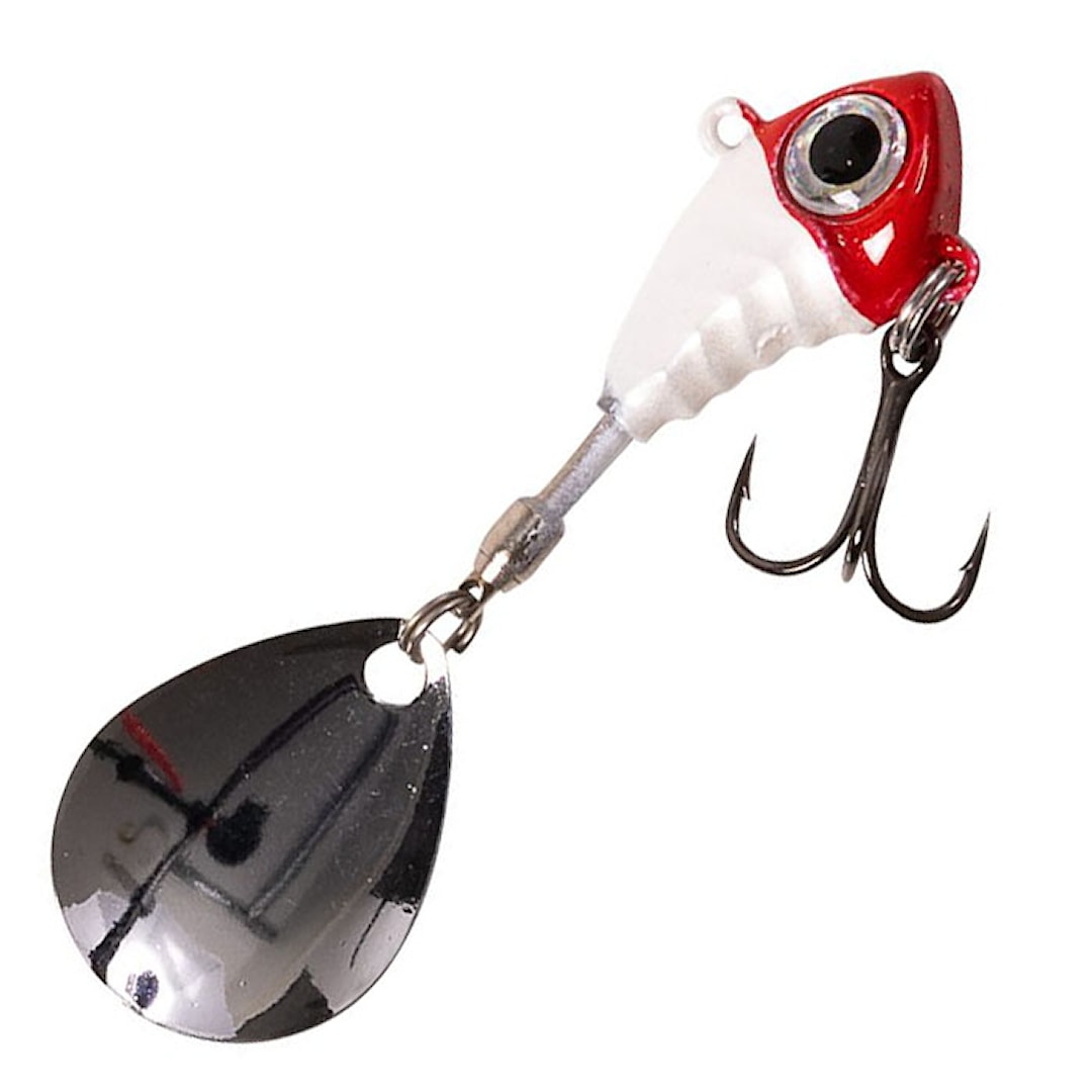 Fladen Conrad Vibra Tail 10 g Hot Red/Silver Fladen Conrad Vibra Tail 10 g Hot Red/Silver