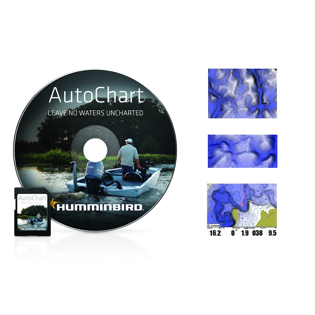 Humminbird AutoChart ZeroLine SD-kort Humminbird AutoChart ZeroLine SD-kort