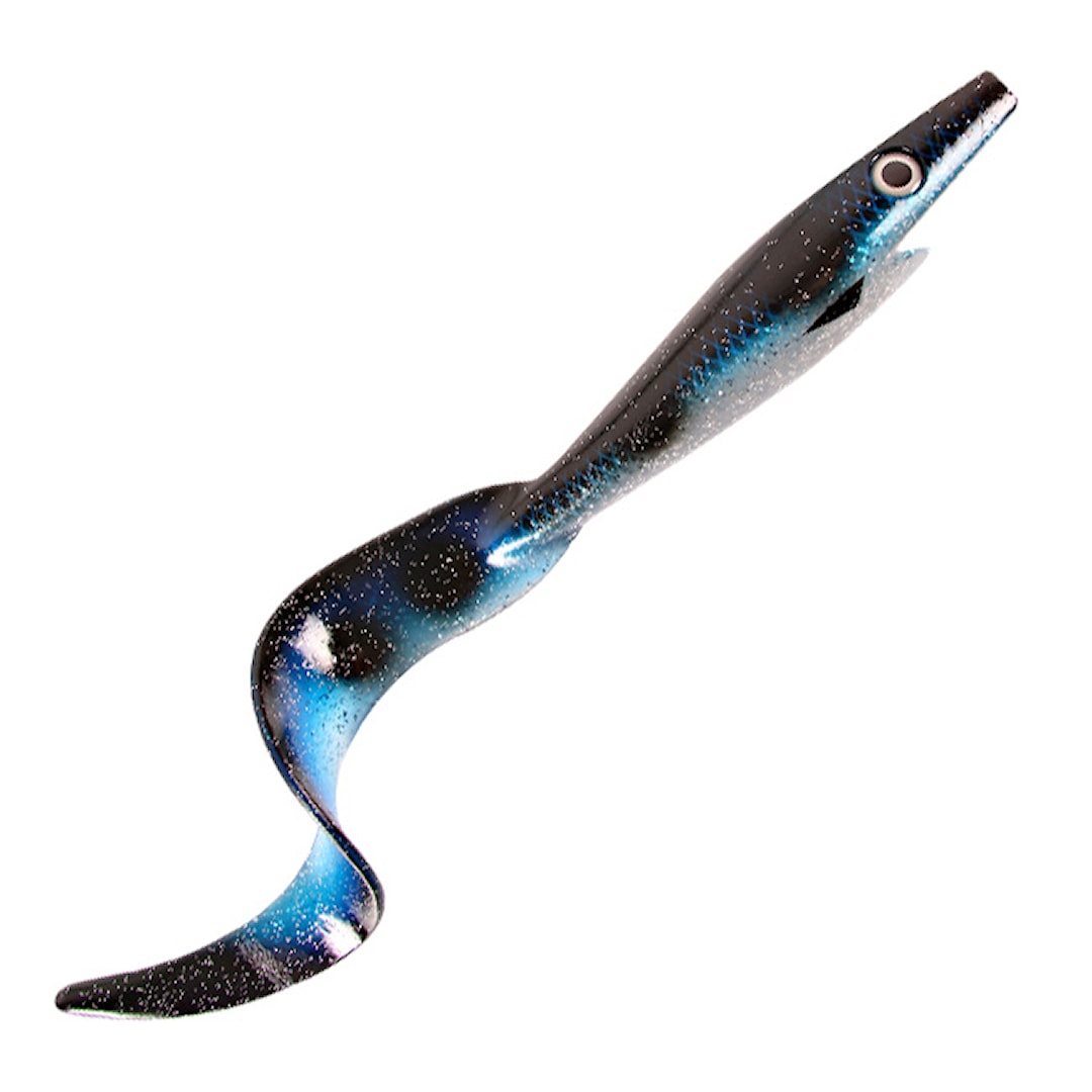 Giant Pig Tail 40 cm fiskjigg Ice Spotted Bullhead Giant Pig Tail 40 cm fiskjigg Ice Spotted Bullhead