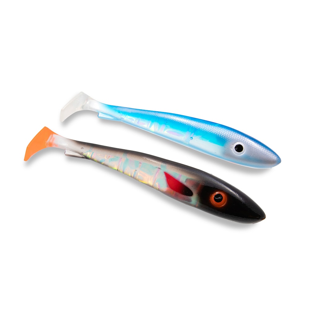 Svartzonker Flash Series Big McRubber 25 cm fiskjigg 2 st/pkt Svartzonker Flash Series Big McRubber 25 cm fiskjigg 2 st/pkt