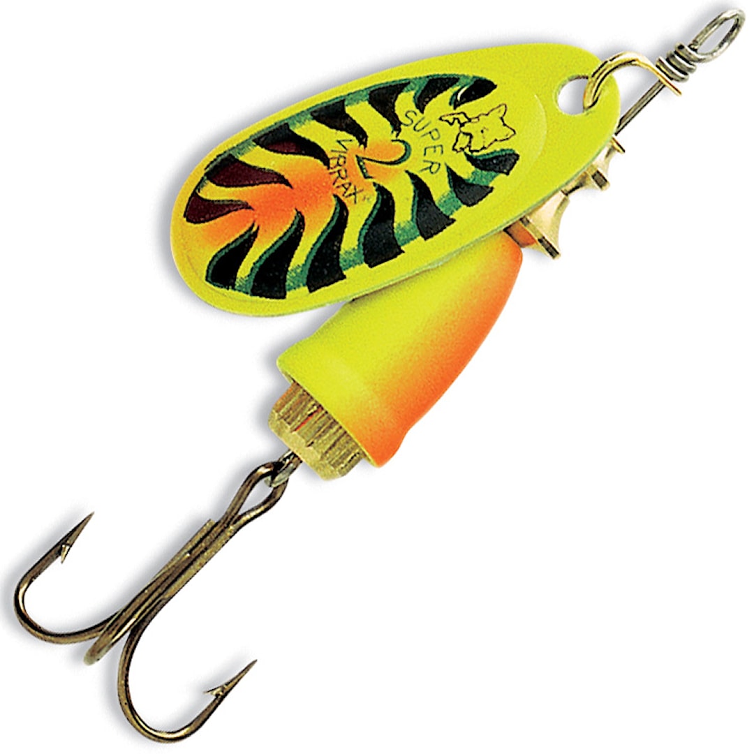 Blue Fox Vibrax Fluorescent 3 spinnare