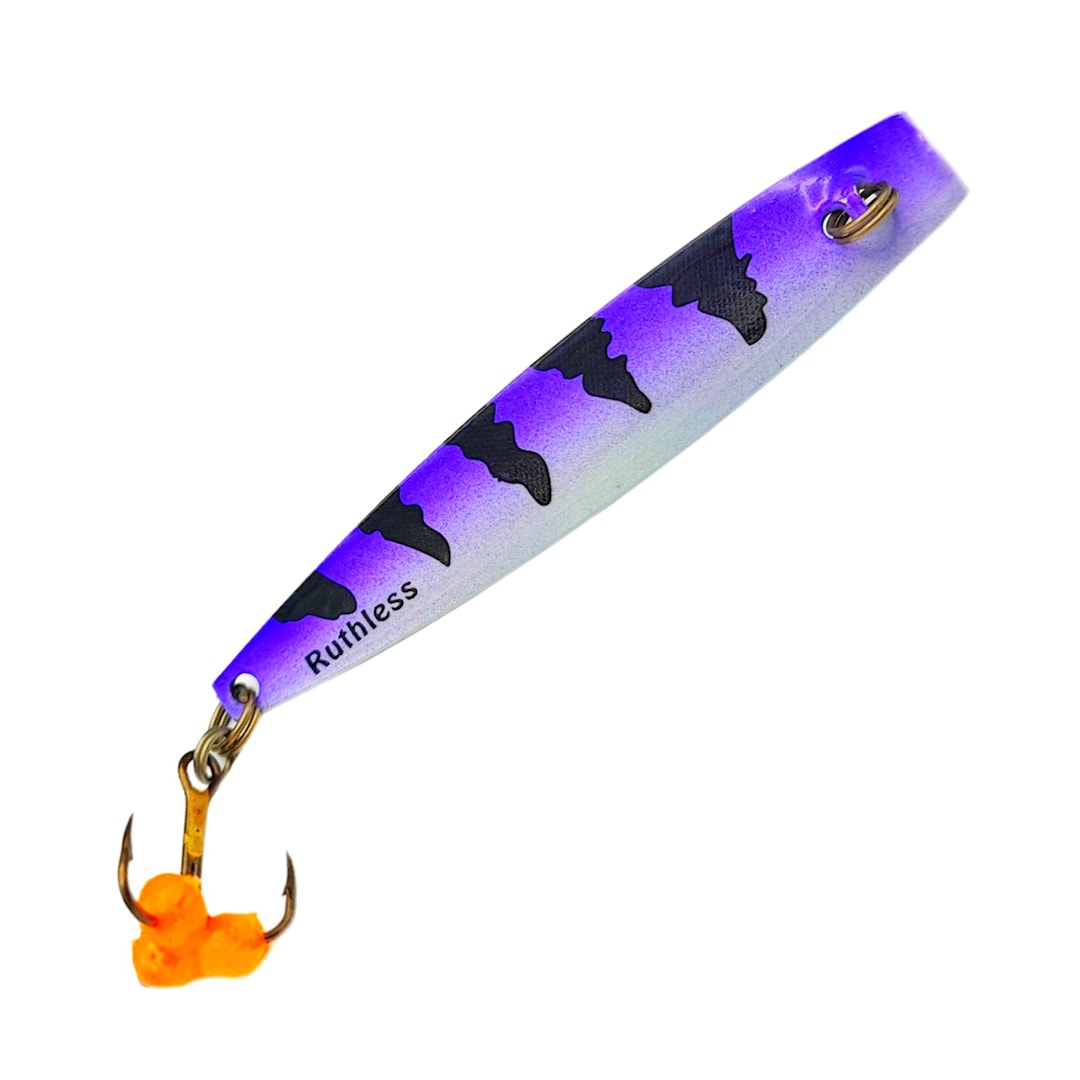 Ruthless vertikalpirk 85 mm Purple Ruthless vertikalpirk 85 mm Purple