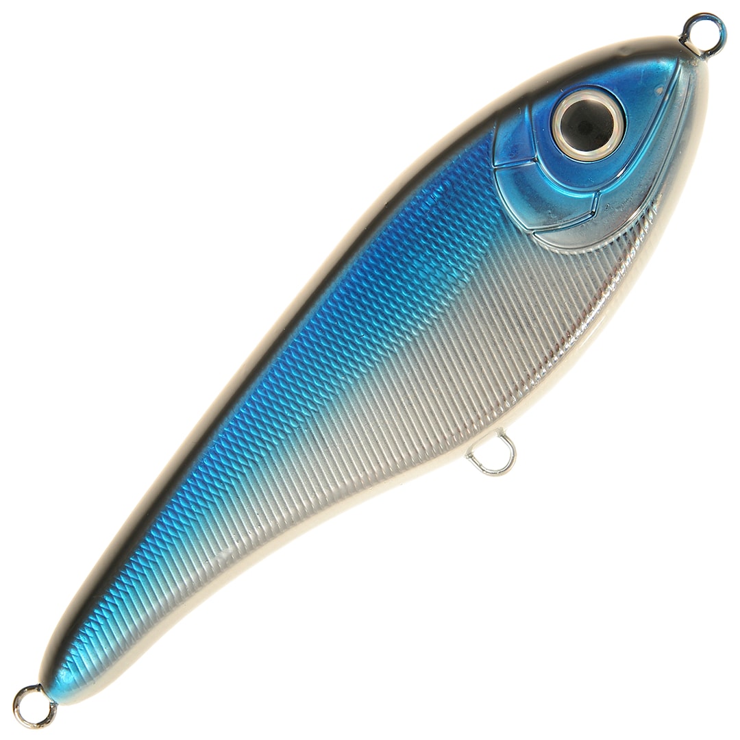 Strike Pro Buster Jerk sjunkande 15 cm jerkbait Blue/Chrome Strike Pro Buster Jerk sjunkande 15 cm jerkbait Blue/Chrome