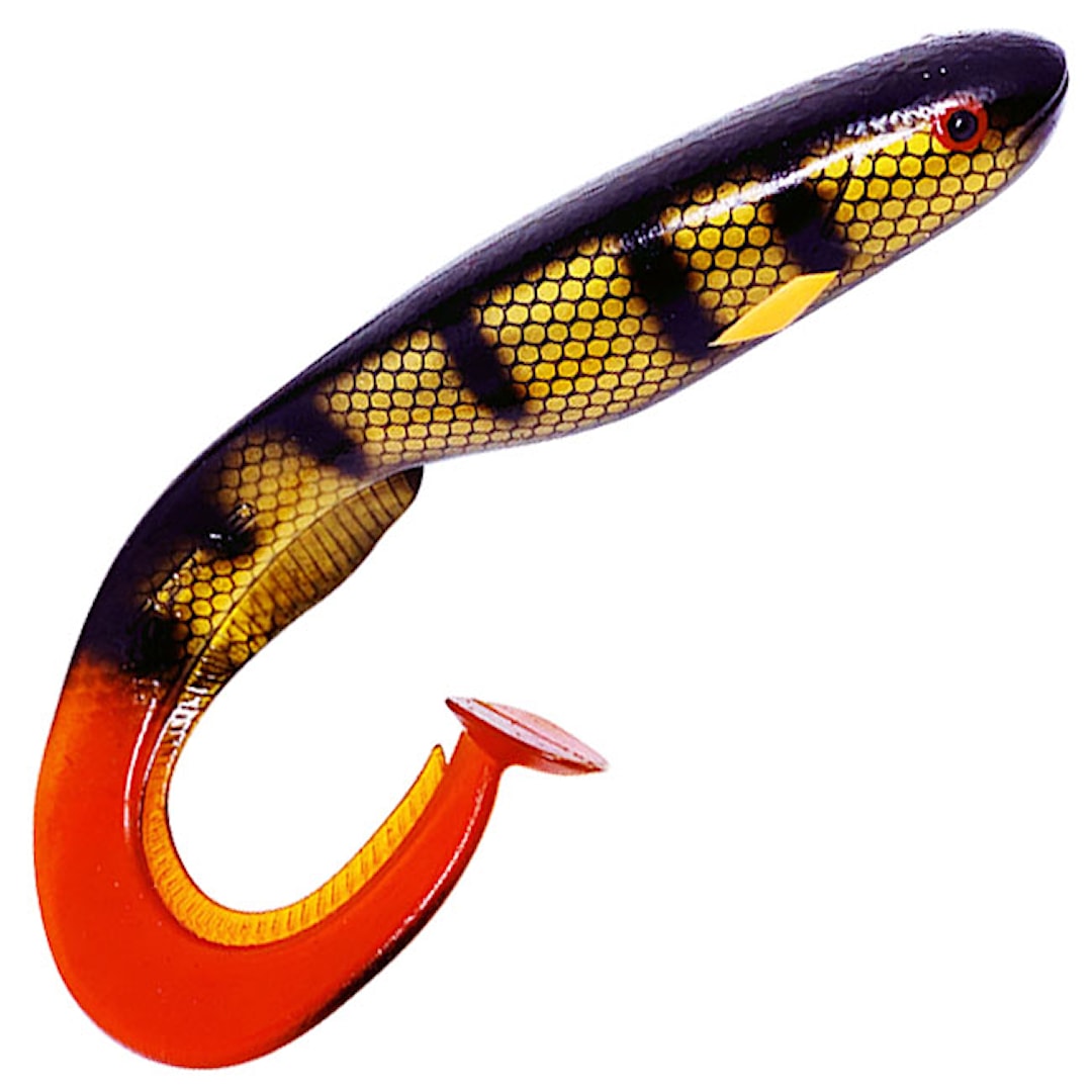 Gator Catfish 25 cm fiskjigg Black Perch Gator Catfish 25 cm fiskjigg Black Perch