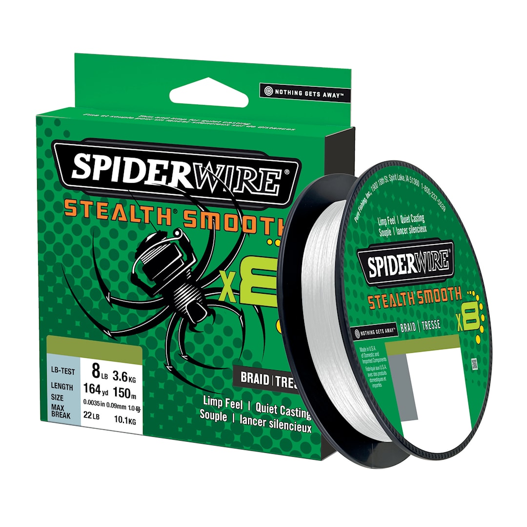 Spiderwire Smooth 8 vit 150 m Spiderwire Smooth 8 vit 150 m