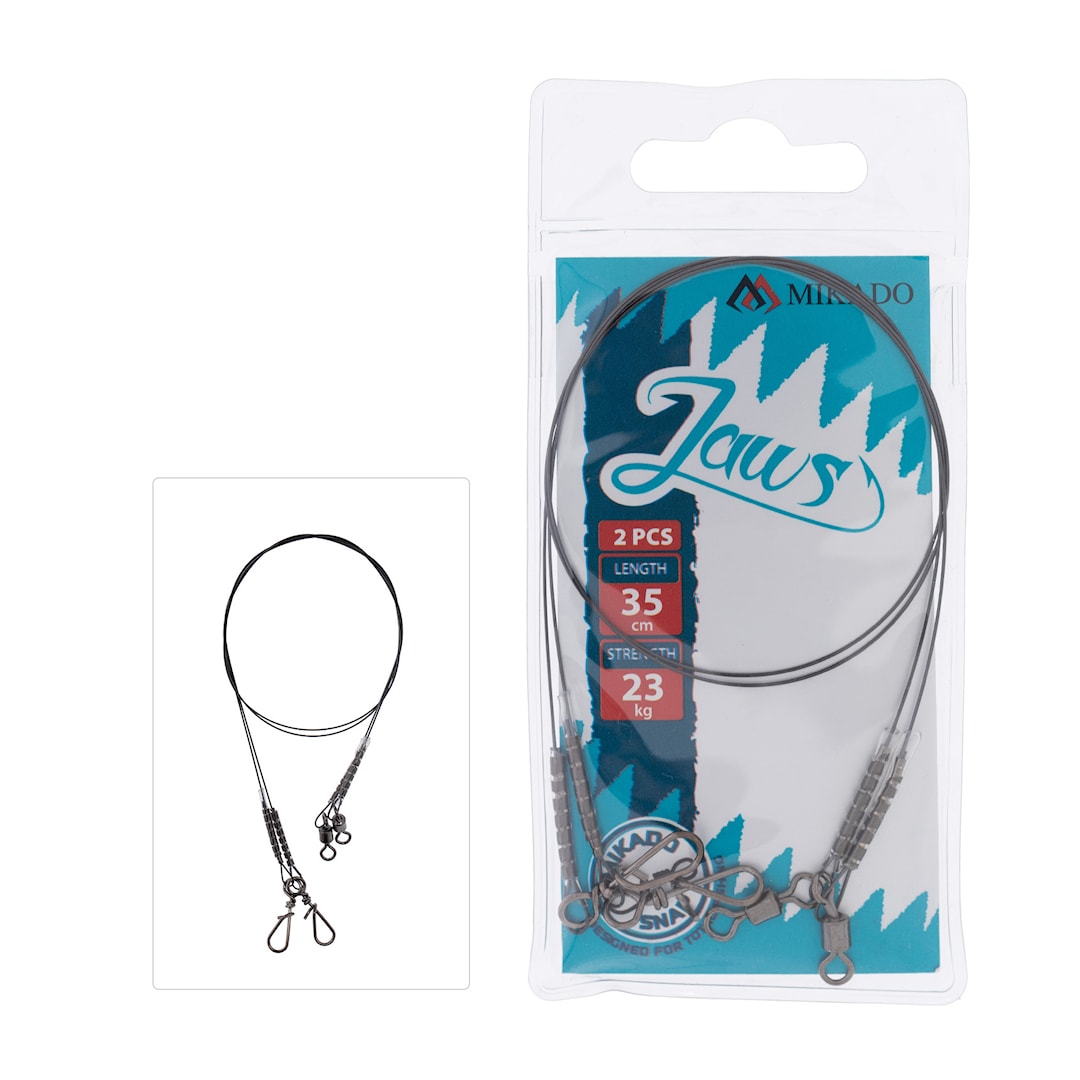 Mikado Jaws Titanium tafs 25 cm 2 st/pkt