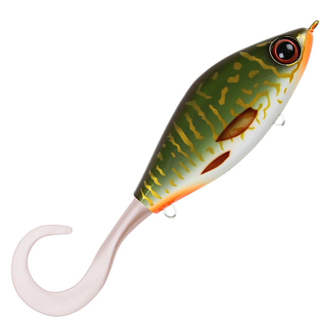 Strike Pro Guppie Jr Shallow jerk Special Pike Pearl White Strike Pro Guppie Jr Shallow jerk Special Pike Pearl White