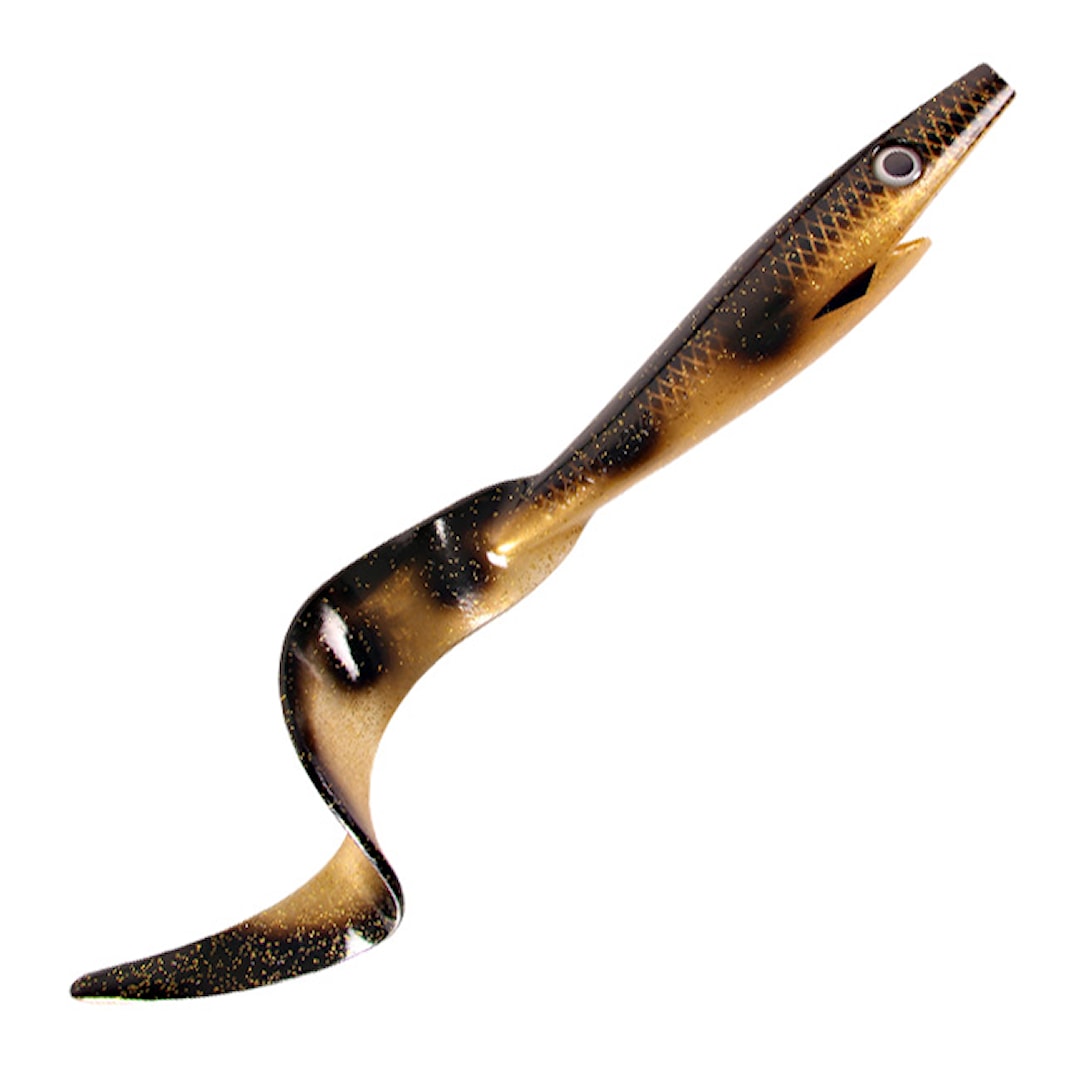 Giant Pig Tail 40 cm fiskjigg Spotted Bullhead Giant Pig Tail 40 cm fiskjigg Spotted Bullhead