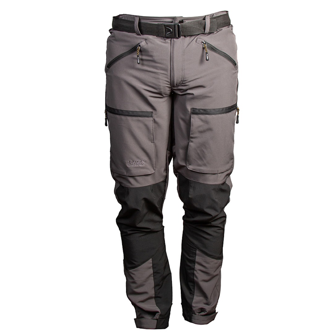 Fladen Authentic 2.5 Stretch byxor grå/svart Fladen Authentic 2.5 Stretch byxor grå/svart