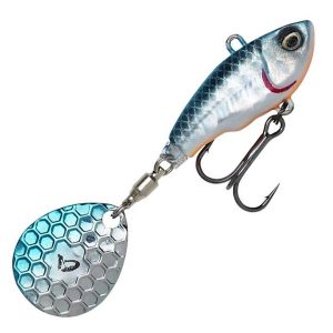 Savage Gear Fat Tail Spin 9 g Blue Silver Savage Gear Fat Tail Spin 9 g Blue Silver