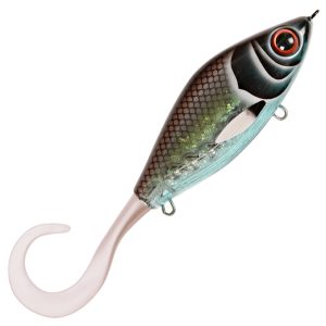 Strike Pro Guppie Jr Shallow jerkbait Midnight Shiner - Pearl White Strike Pro Guppie Jr Shallow jerkbait Midnight Shiner - Pearl White