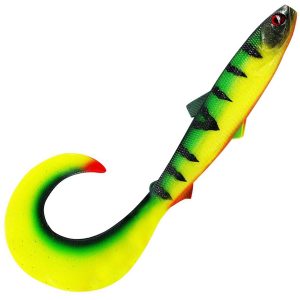 Westin BullTeez Curltail 21 cm jigg Tiger Perch
