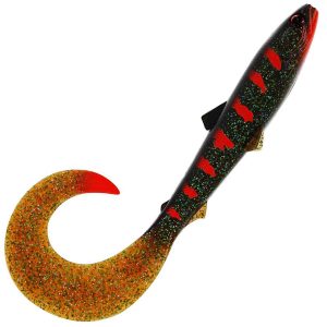 Westin BullTeez Curltail 21 cm jigg Motoroil Blood UV