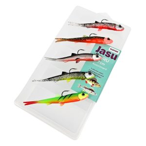 Jasu Puru 7 cm jiggsortiment 5 st/pkt Jasu Puru 7 cm jiggsortiment 5 st/pkt
