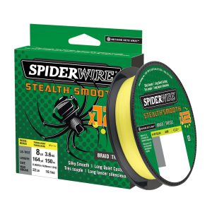Spiderwire Stealth Smooth 12 gul 150 m flätlina Spiderwire Stealth Smooth 12 gul 150 m flätlina